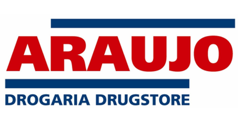 Logomarca drogaria Araujo